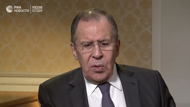 Bộ trưởng Ngoại giao Nga Sergei Lavrov.