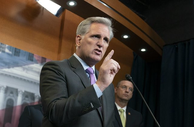 Lãnh đạo đảng Cộng hòa tại Hạ viện Kevin McCarthy.