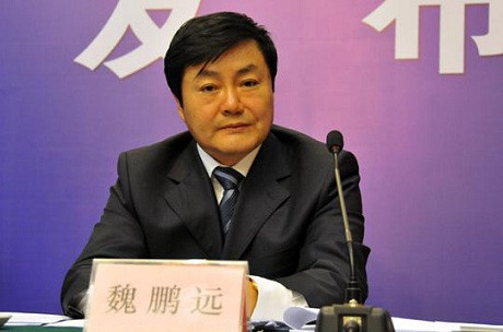 Nguyên Vụ phó Vụ quản lý than đá thuộc Cục năng lượng Trung Quốc Ngụy Bằng Viễn. (Ảnh: Nhân dân Nhật báo)