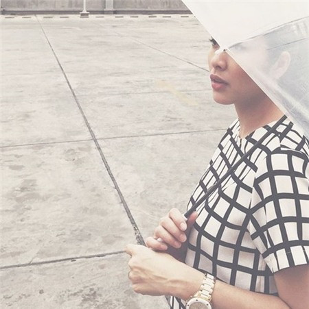 Hình ảnh: Tăng Thanh Hà lộ ảnh xinh đẹp trong thời kỳ mang thai số 3