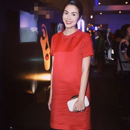 Hình ảnh: Tăng Thanh Hà lộ ảnh xinh đẹp trong thời kỳ mang thai số 9