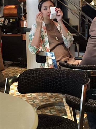 Hình ảnh: Tăng Thanh Hà lộ ảnh xinh đẹp trong thời kỳ mang thai số 6