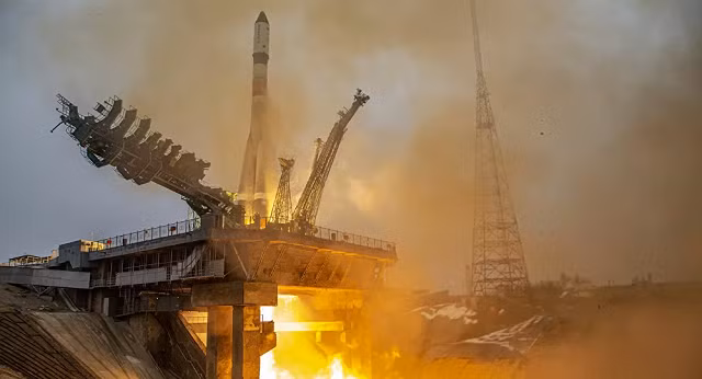 Vệ tinh Arktika-M rời bệ phóng.