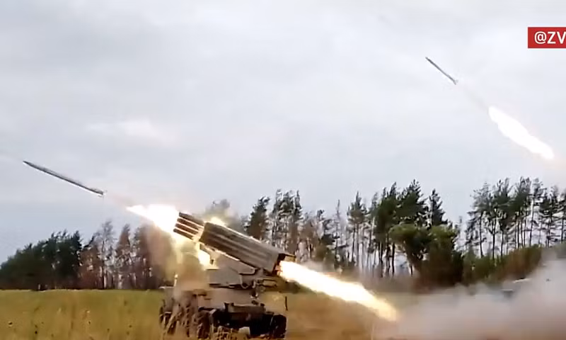 Hỏa lực của quân đội Nga.