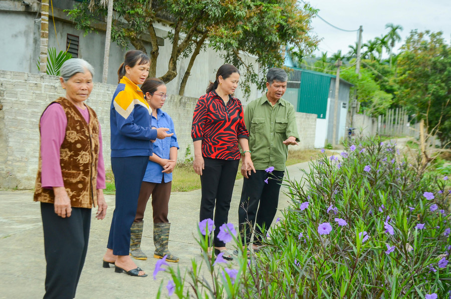 Những tuyến đường hoa đã góp phần thay đổi diện mạo cho xã Thanh Chăn (huyện Điện Biên). Những tuyến đường hoa đã góp phần thay đổi diện mạo cho xã Thanh Chăn (huyện Điện Biên).