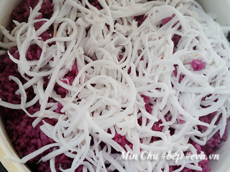 Xôi lá cẩm đơn giản mà ngon - Ảnh 7 Xoi la cam don gian ma ngon - Anh 7