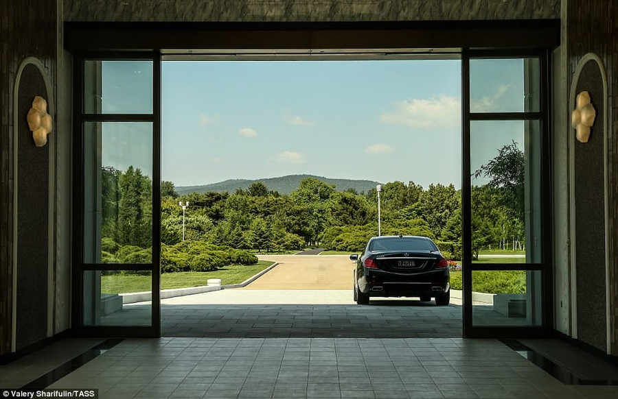 Dinh thự nằm ở ngoại ô thủ đô Bình Nhưỡng