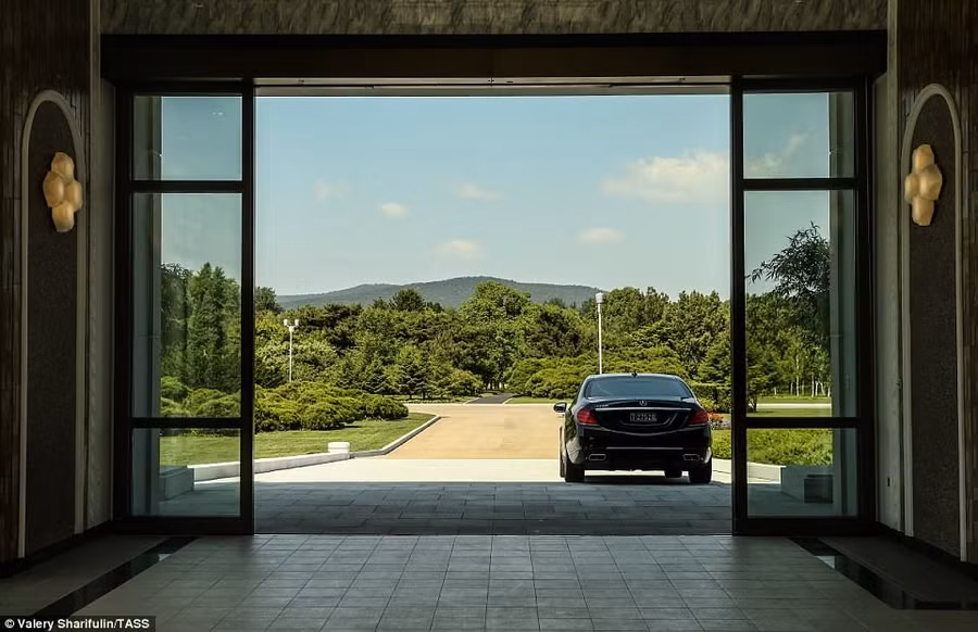 Dinh thự nằm ở ngoại ô thủ đô Bình Nhưỡng