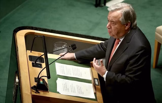 Tổng thư ký Liên hợp quốc Antonio Guterress 