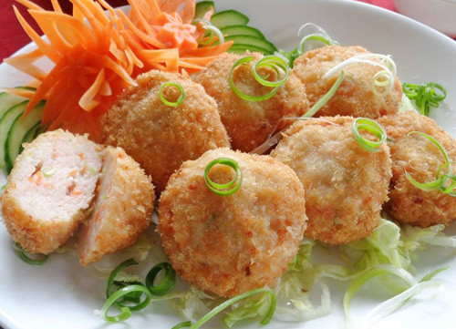 Chả tôm thơm ngon dai, giòn - 7