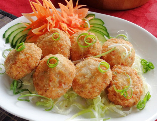 Chả tôm thơm ngon dai, giòn - 8