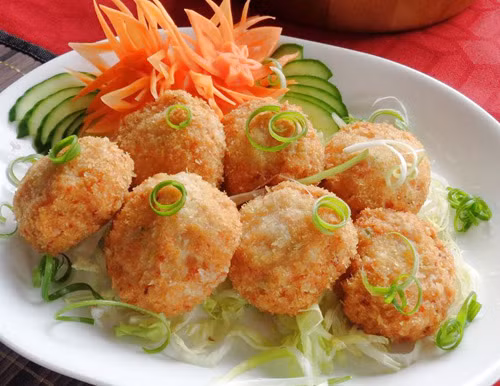 Chả tôm thơm ngon dai, giòn - 8