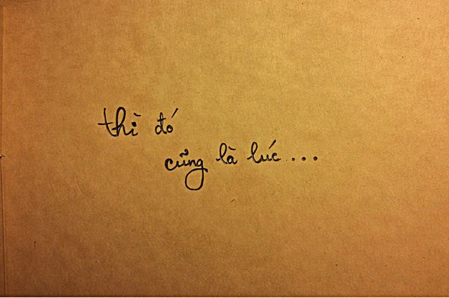 Thì đó cũng là lúc...