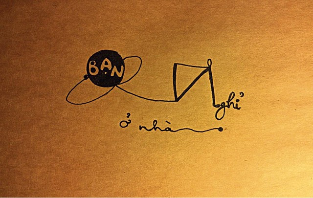 Bạn nghỉ ở nhà