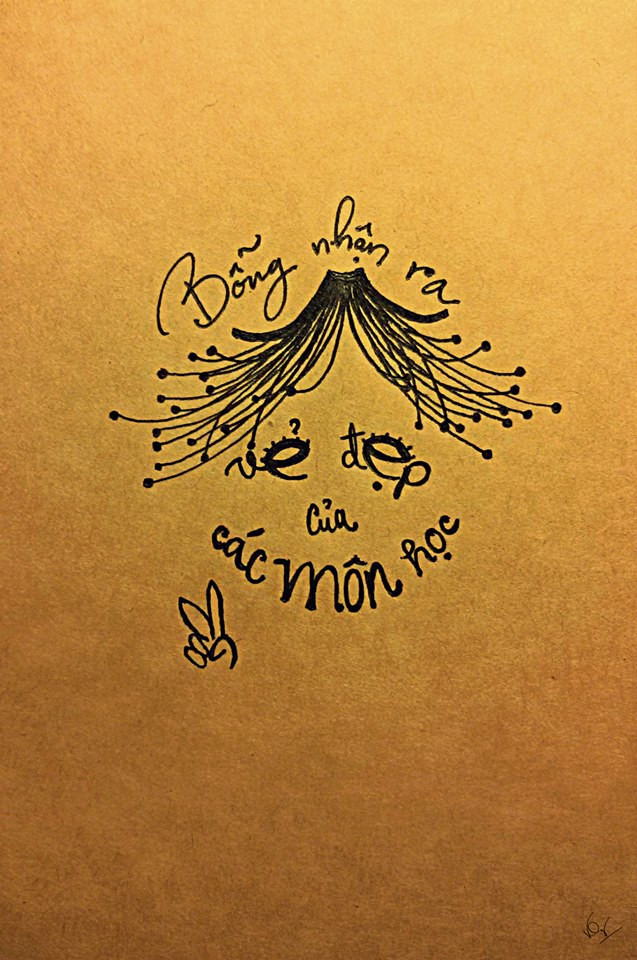 Bỗng nhận ra vẻ đẹp của các môn học