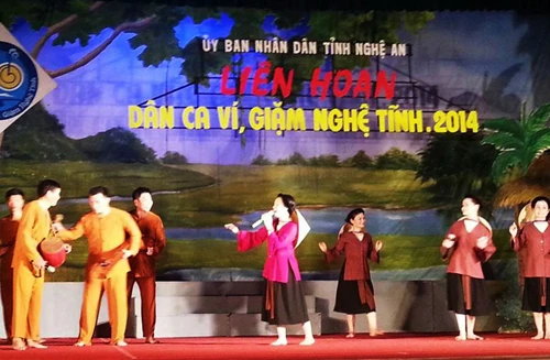 Dân ca Ví, Giặm Nghệ Tĩnh là 1 trong 10 sự kiện tiêu biểu của Ngành VH-TT&DL năm 2014.