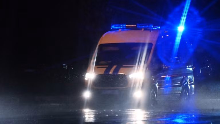 Xe cảnh sát ở Nga.