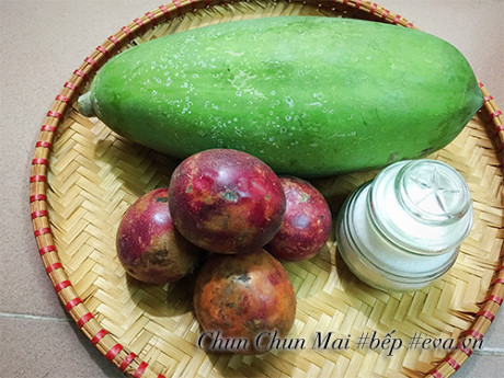 Mứt đu đủ sấy vị chanh leo dẻo thơm đón Tết - Ảnh 1 Mut du du say vi chanh leo deo thom don Tet - Anh 1