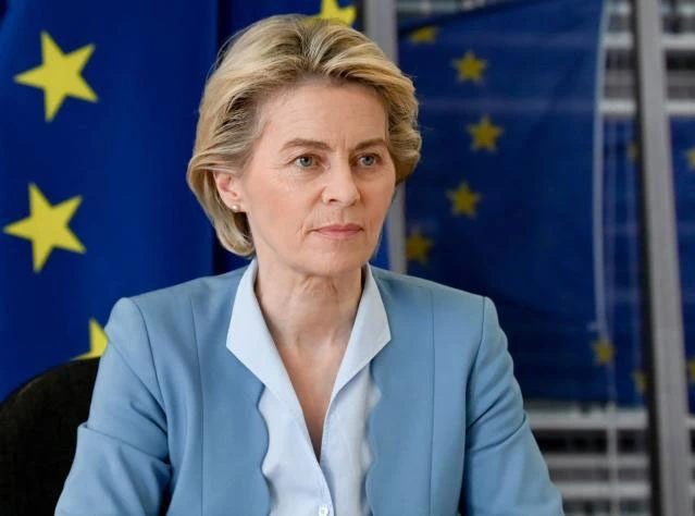 Chủ tịch Ủy ban châu Âu (EC) Ursula von der Leyen.