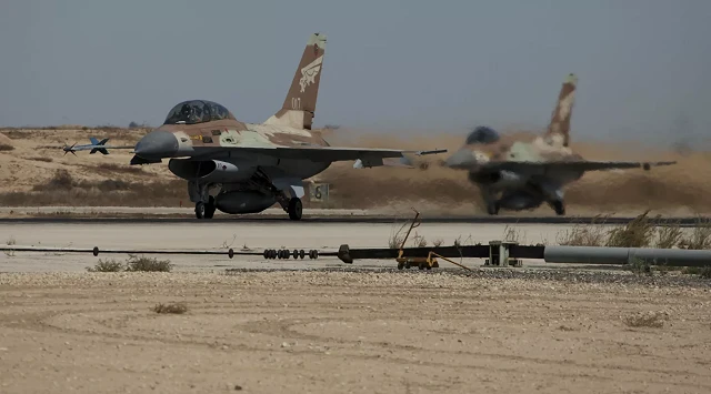 Chiến đấu cơ F-16a của Israel