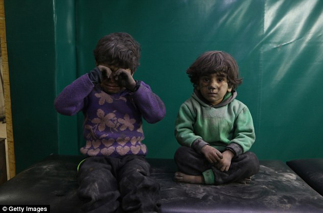 Trẻ em - nạn nhân của cuộc chiến ở Syria