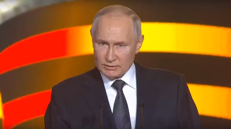 Tổng thống Nga Putin.