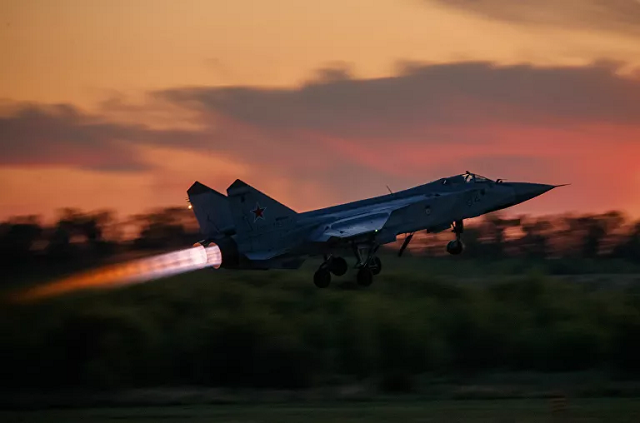 Chiến đấu cơ MiG-31 của Nga.