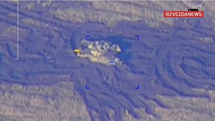 Video đạn Krasnopol thiêu hủy xe tăng bằng cú đánh trực tiếp