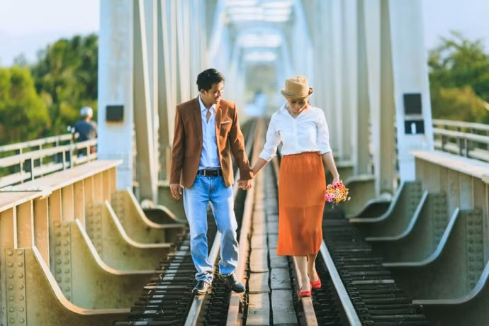 Cầu Sắt Mô tả ảnh.