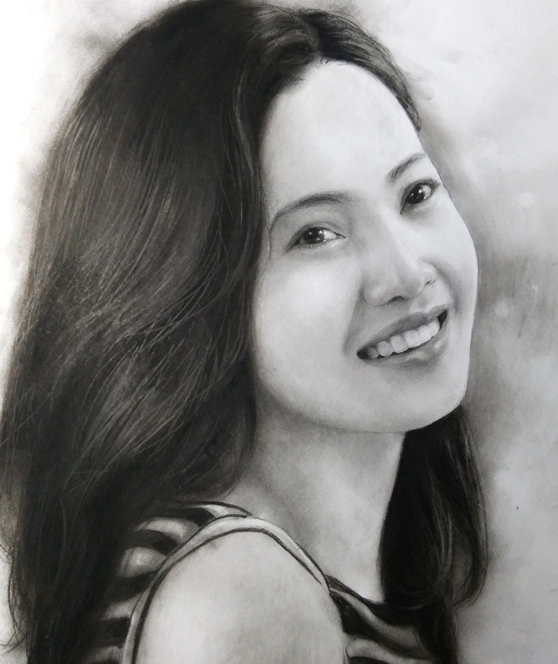 Thông thường, chàng trai đến từ Bắc Giang mất gần 3 tiếng để hoàn thành một bức tranh trên khổ giấy A3. “Lúc nào mình cũng có thể vẽ được nhưng khi có hứng thì hoàn thành nhanh hơn, đẹp hơn”, Thành chia sẻ.