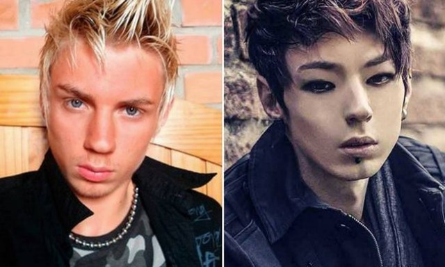 Một anh chàng tên Max đến từ Brazil đã phẫu thuật thẩm mỹ toàn khuôn mặt để có vẻ đẹp giống các chàng trai Hàn Quốc. Hình ảnh mới của anh chàng gượng ép và trông giống như búp bê bị hỏng hơn là mỹ nam trong các bộ phim, MV ca nhạc. quý ông thẩm mỹ