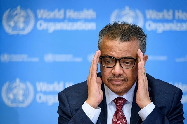 Tổng Giám đốc WHO Tedros Adhanom Ghebreyesus.