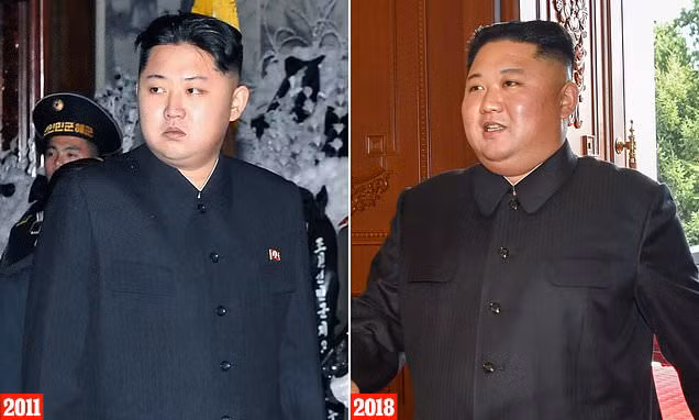 Lãnh đạo Kim Jong -un đã tăng cân sau 7 năm nắm quyền.