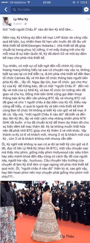 Ly Nha Ky kho tam vi bi 