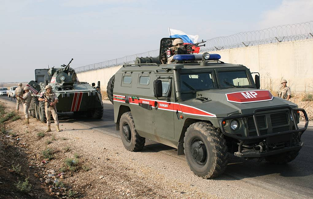 Quân đội Nga tuần tra tại Syria
