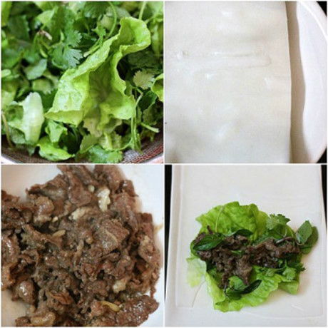 Cuối tuần tự làm phở cuốn thịt bò đơn giản tại nhà - Ảnh 5 Cuoi tuan tu lam pho cuon thit bo don gian tai nha - Anh 5