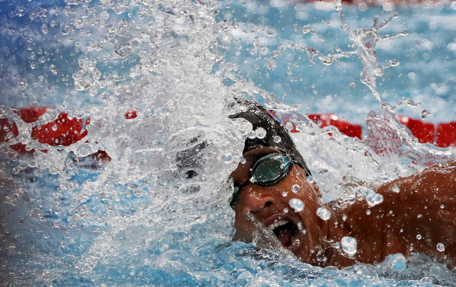 Vận động viên Theoun của Campuchia hoàn thành chặng đua bơi tự do 100m dành cho nam tại SEA Games 2017 ở Kuala Lumpur, Malaysia Vận động viên Theoun của Campuchia hoàn thành chặng đua bơi tự do 100m dành cho nam tại SEA Games 2017 ở Kuala Lumpur, Malaysia