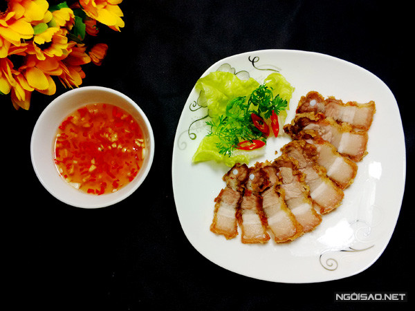 Thịt ba chỉ chiên giòn cho bữa tối ảnh 1 Thịt ba chỉ chiên giòn cho bữa tối ảnh 1