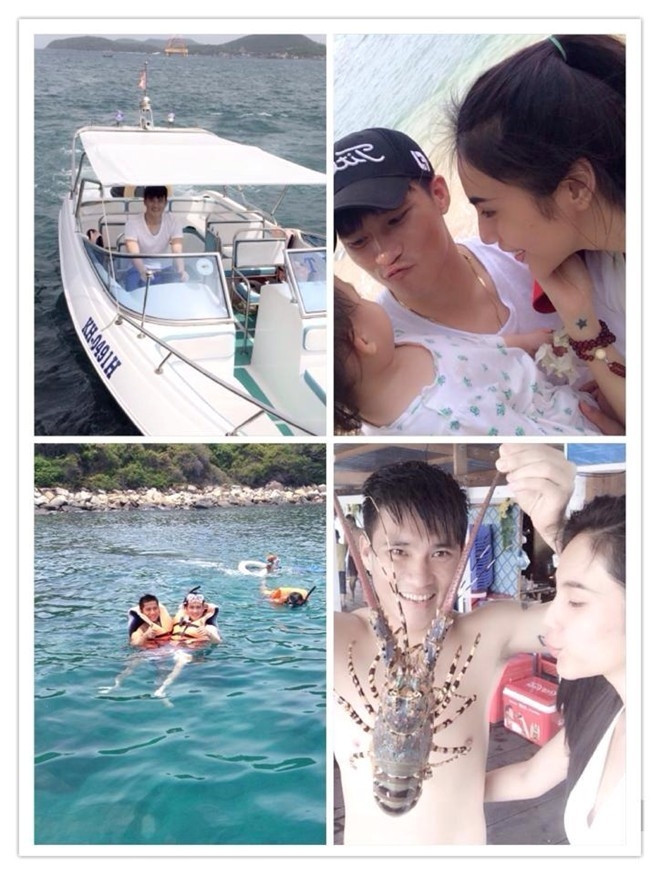 Một số hình ảnh hiếm hoi cặp đôi chia sẻ trên trang cá nhân1 Một số hình ảnh hiếm hoi cặp đôi chia sẻ trên trang cá nhân