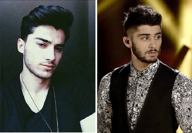 
Flamur (trái) sở hữu gương mặt giống Zayn (One Direction) đến ngỡ ngàng. Ảnh: Daily Mail.
Flamur (trái) sở hữu gương mặt giống Zayn (One Direction) đến ngỡ ngàng. Ảnh: Daily Mail.