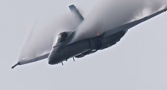  Một máy bay chiến đấu F/A-18 Super Hornet. (Ảnh minh họa: Sputnik) 