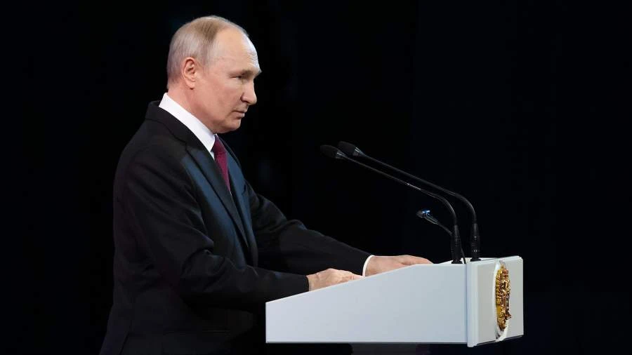 Tổng thống Nga Vladimir Putin.