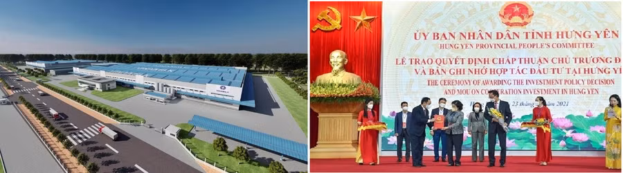 Dự án Nhà máy sữa Hưng Yên được trao Quyết định chấp thuận chủ trương đầu tư vào tháng 11/2021