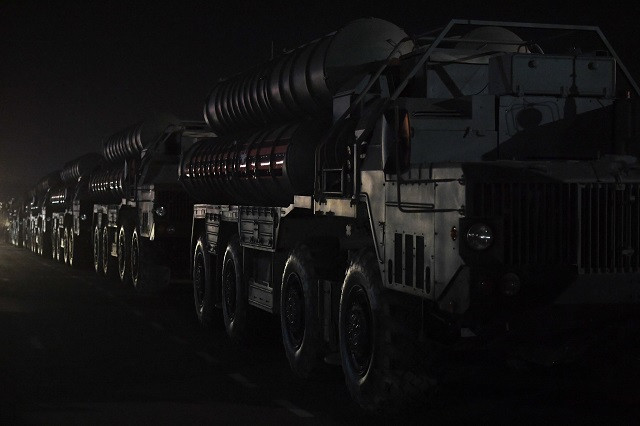 Tất cả đã được triển khai ở Moscow để tham gia diễu hành