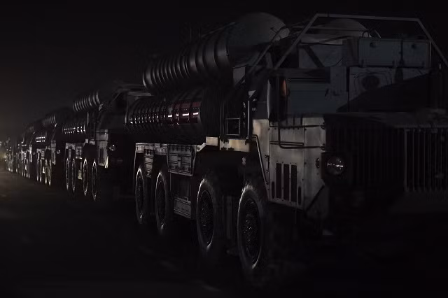 Tất cả đã được triển khai ở Moscow để tham gia diễu hành