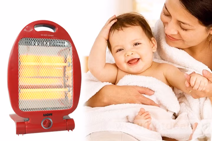 Mẹo để cha mẹ chọn quạt sưởi an toàn cho bé khi đông về