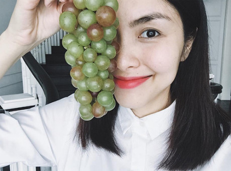 Đã mắt với rau quả tươi ngon trong vườn của ba ruột Tăng Thanh Hà - Ảnh 1 Da mat voi rau qua tuoi ngon trong vuon cua ba ruot Tang Thanh Ha - Anh 1
