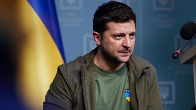 Tổng thống Ukraine Zelensky.