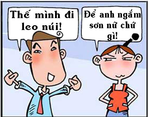 Truyện tranh: Những kiểu ghen không thể nhịn cười hình ảnh 2 truyen tranh: nhung kieu ghen khong the nhin cuoi hinh anh 2
