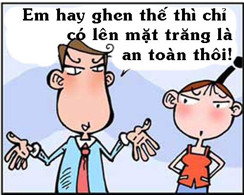 Truyện tranh: Những kiểu ghen không thể nhịn cười hình ảnh 3 truyen tranh: nhung kieu ghen khong the nhin cuoi hinh anh 3